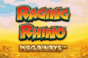 Арт слота Raging Rhino Megaways